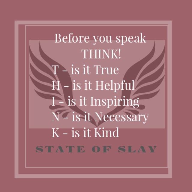 State Of Slay Think