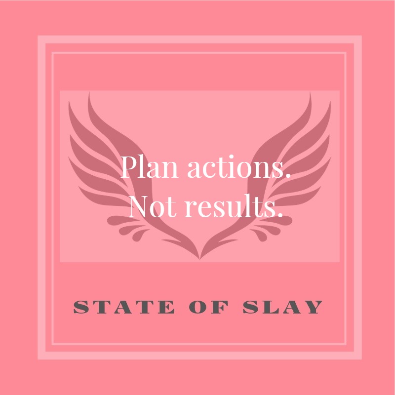 State Of Slay Plan Actions