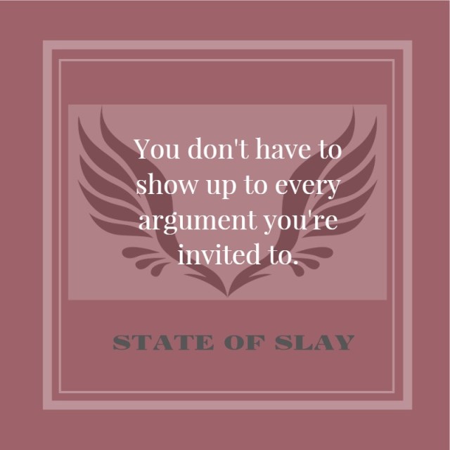 State Of Slay Argument