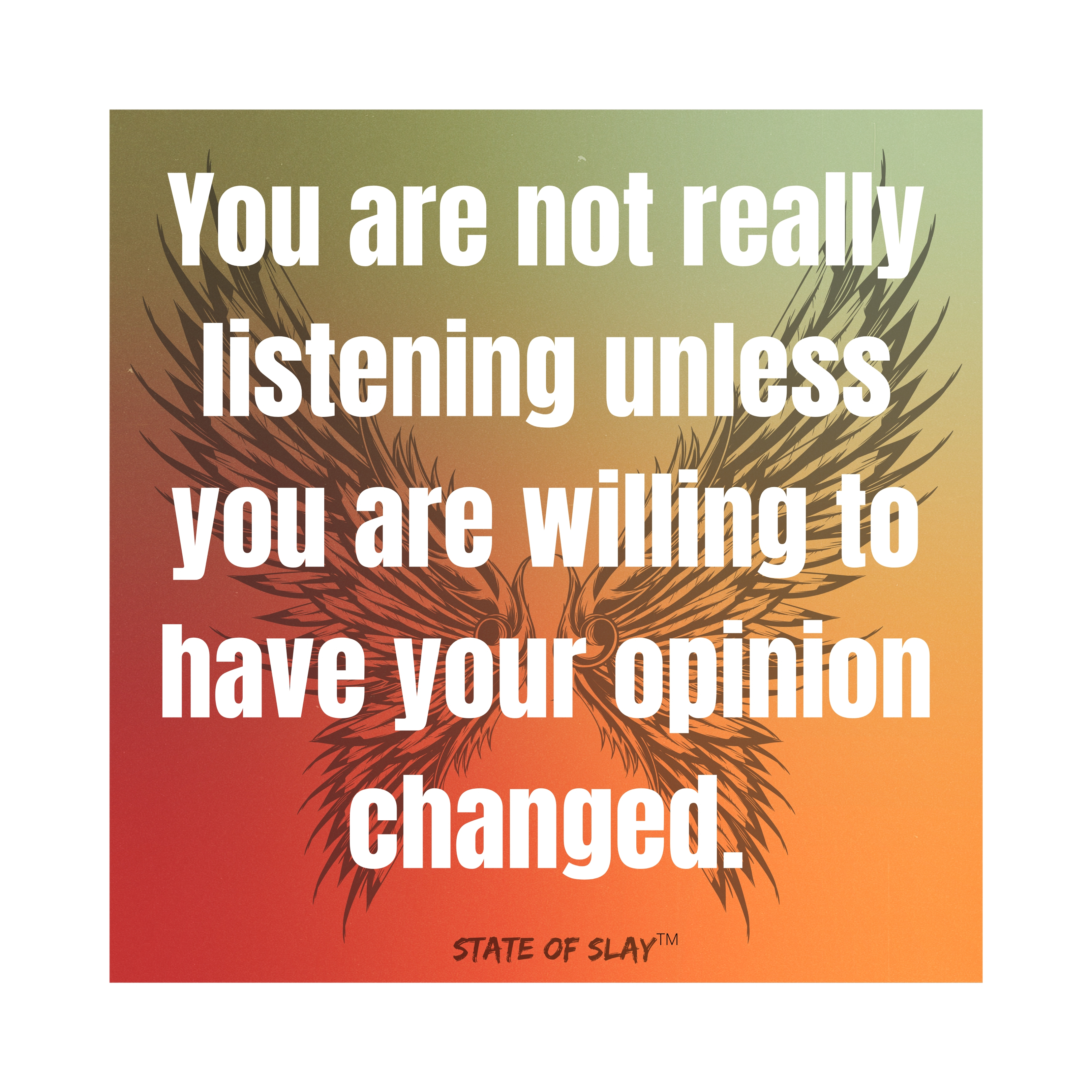 Not Really Listening