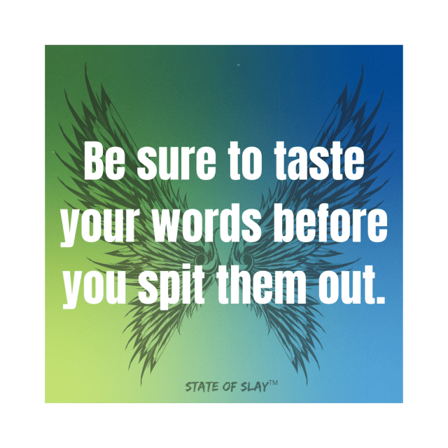 Taste Your Words